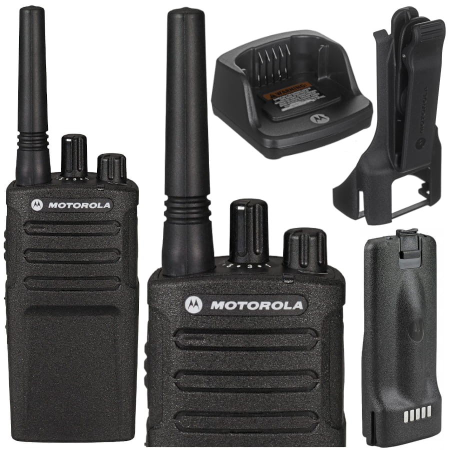 Talkies-walkies Motorola XT420 – PMR446 – Lot De 2 – Portée 10 Km – Neufs