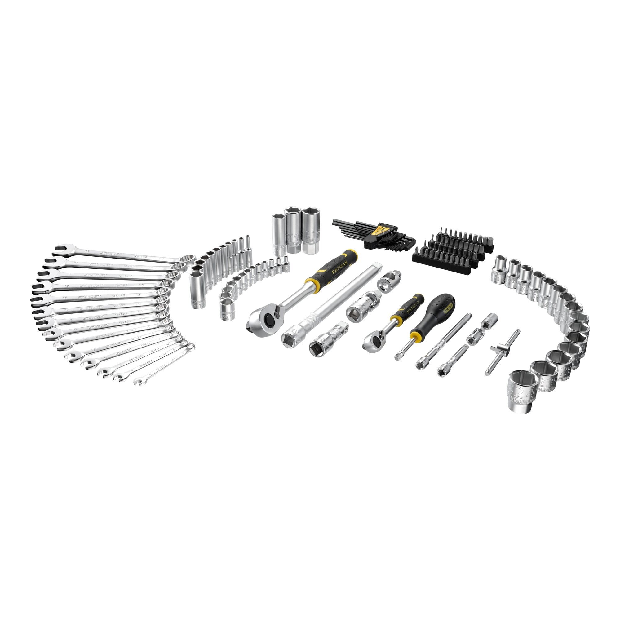 STANLEY FMMT98107-1 Zestaw narzędzi 1/4" i 1/2" 126szt. w skrzyni PRO ...