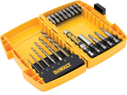 DEWALT DT7921 wiertła do metalu bity 19 sztuk