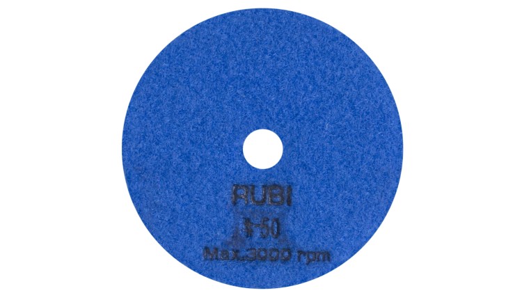 RUBI 62970 tarcza diamentowa do polerowania na sucho 100 mm gradacja 50