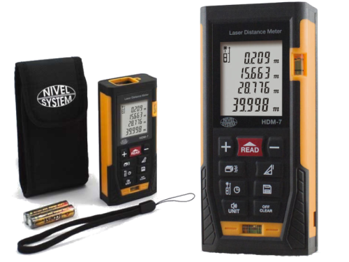 Dalmierz laserowy miernik 70m Nivel System HDM-7