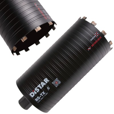 Wiertło diamentowe Otwornica do betonu 160mm 1 1/4 UNC Distar RS-TX