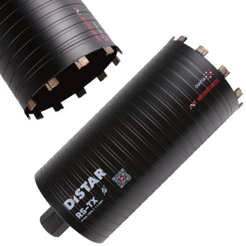 Wiertło diamentowe Otwornica do betonu 160mm 1 1/4 UNC Distar RS-TX