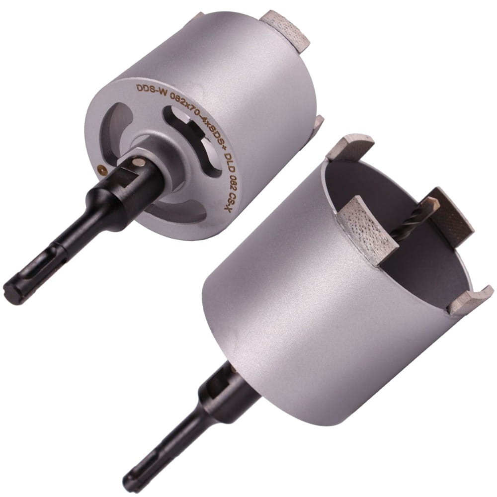 Wiertło diamentowe Otwornica do betonu 82mm M16 x SDS plus ADTnS CS-X