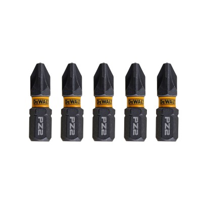 Bity udarowe 25mm PZ2 DeWALT DT7387T