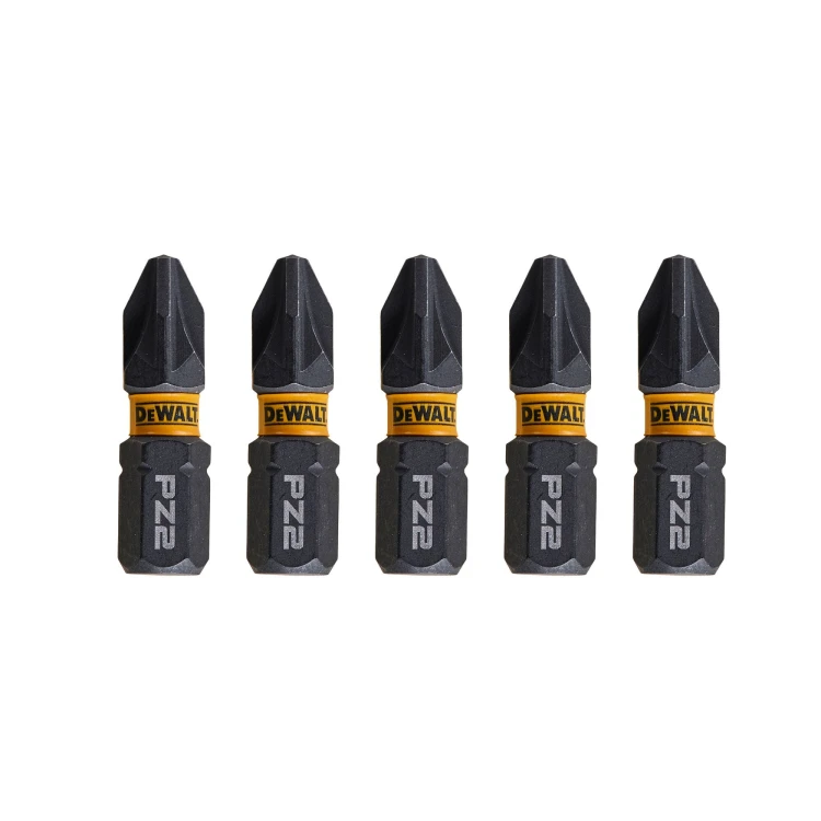 Bity udarowe 25mm PZ2 DeWALT DT7387T