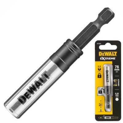 Udarowy adapter 76mm magnetyczny do bitów z blokadą EXTREME DeWALT DT7524