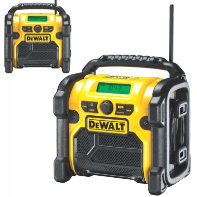 Radio budowlane akumulatorowe 18V sieciowe DAB+/FM DeWALT DCR020