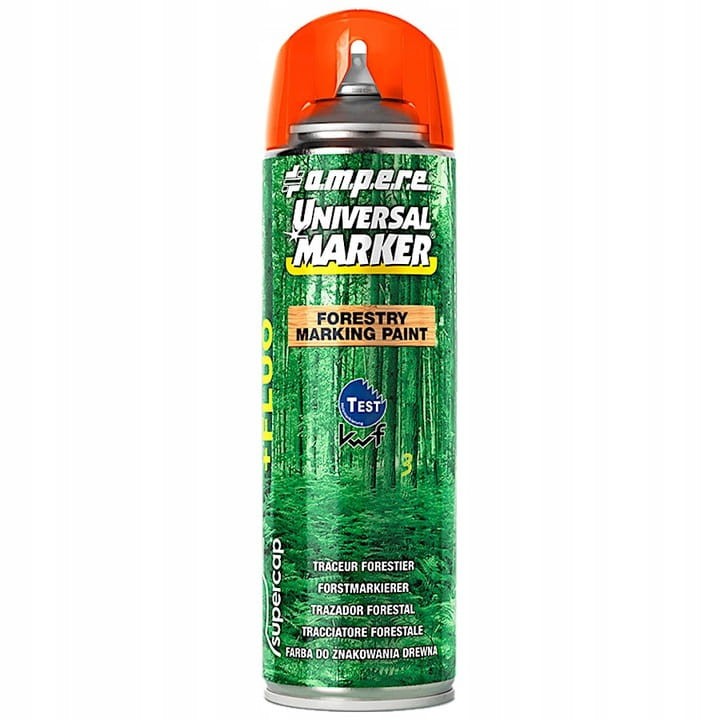 Spray Farba do znakowania drewna 12x 500ml Ampere 63070