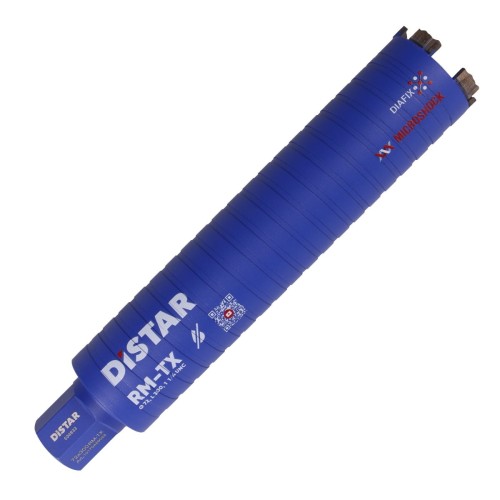 Wiertło diamentowe otwornica DDS-W 072X300-5X1 1/4 UNC RM-TX Distar