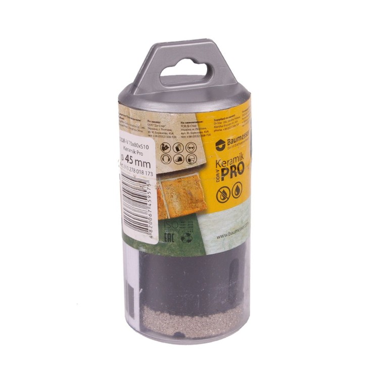 Baumesser Wiertło diamentowe DDR-V 45x35xS10 Keramik Pro 910278018173