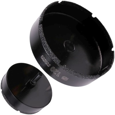 Otwornica diamentowa do ceramiki gresu 120mm S10 Baumesser Keramik Pro