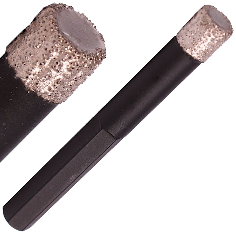Otwornica diamentowa do ceramiki gresu 10mm S10 Baumesser Keramik Pro