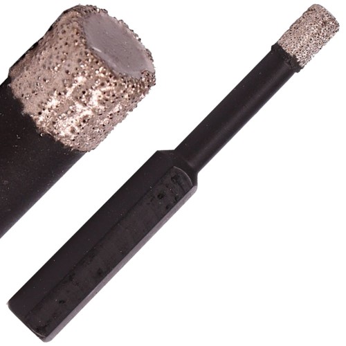 Otwornica diamentowa do ceramiki gresu 6mm S10 Baumesser Keramik Pro