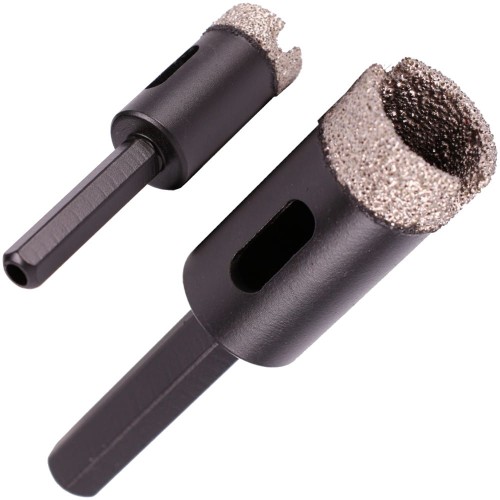 Otwornica diamentowa do ceramiki gresu 20mm S10 Baumesser Keramik Pro