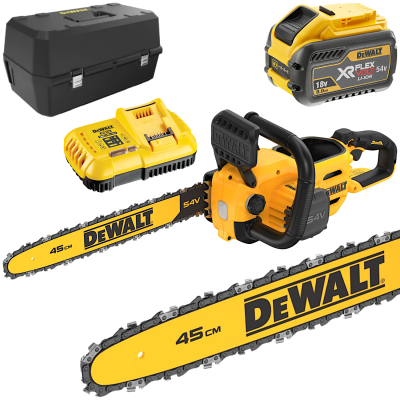Piła łańcuchowa akumulatorowa 18/54V 9.0Ah 45cm FlexVolt DeWALT DCMCS574X1