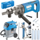 Wiertnica BAIER BDB 825 na mokro i sucho do 200mm 1800W + Stojak BST-200 + Odkurzacz BSS 606L + akcesoria