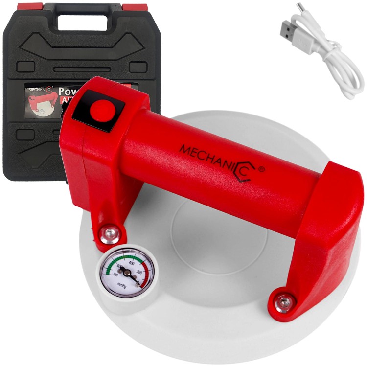 Przyssawka próżniowa z manometrem 150mm do płytek Mechanic PowerFIX