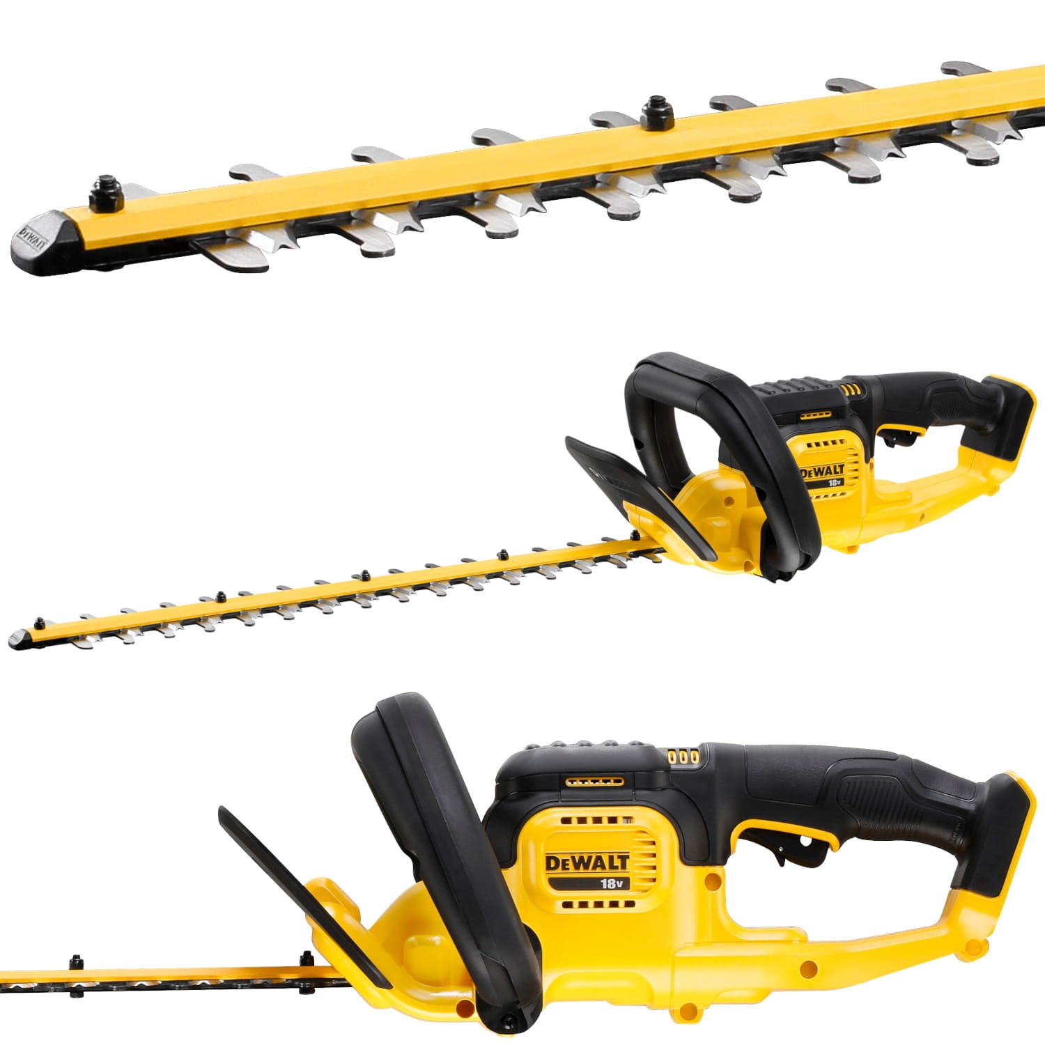 Nożyce do żywopłotu akumulatorowe 55cm 18V "body" DeWALT DCMHT563