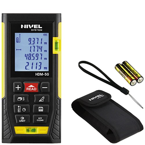 Dalmierz laserowy zielony 50m Nivel System HDM-5G