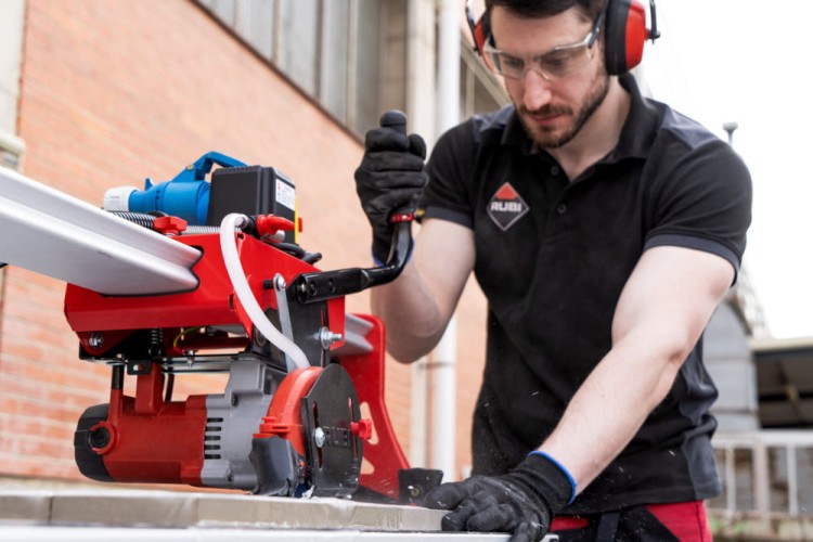 Przecinarka elektryczna DL-125 Rubi zastosowanie