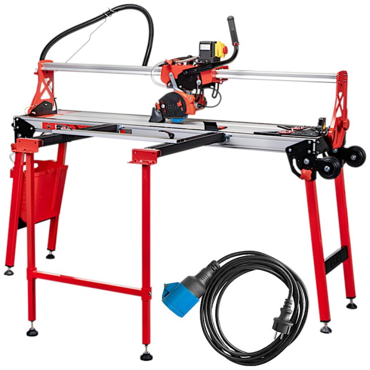 Przecinarka elektryczna z ruchomą głowicą DL-125 1800W Rubi 56924 + kabel