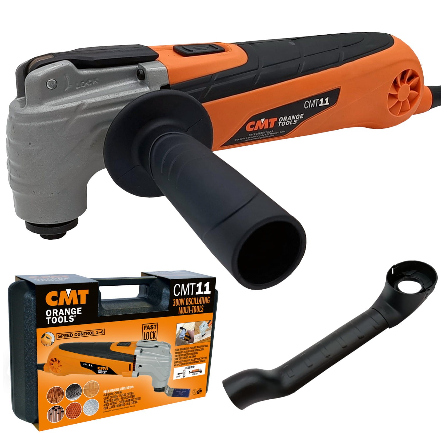 Narzędzie oscylacyjne MultiTool szlifierka 300W CMT CMT11