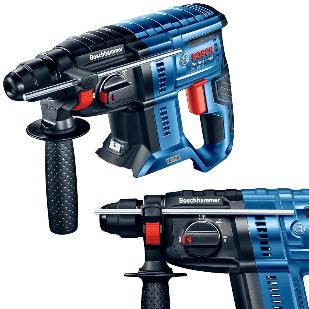 Młot udarowo-obrotowy 18V 2J SDS plus Bosch GBH 180-LI