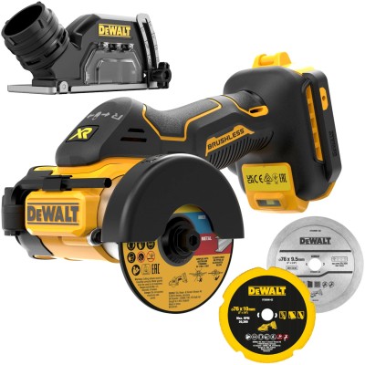 Przecinarka 18V 76mm /body/ 3x tarcza DeWalt DCS438N