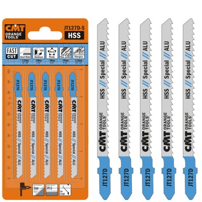 Brzeszczot do wyrzynarek do metalu 5szt. HSS 100mm 8TPI CMT JT127D-5