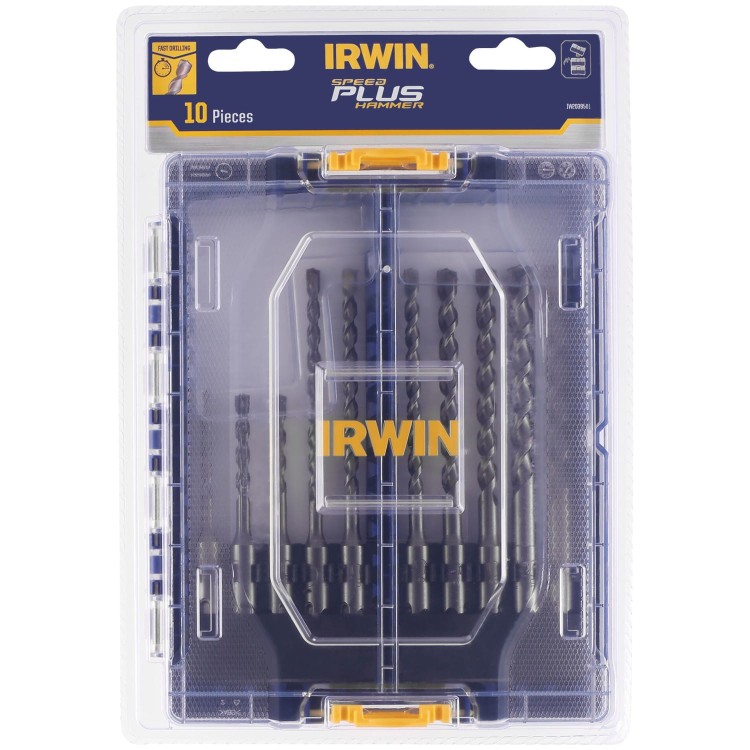 IRWIN Zestaw 10 wierteł do betonuSpeedHammer Plus IW2039501