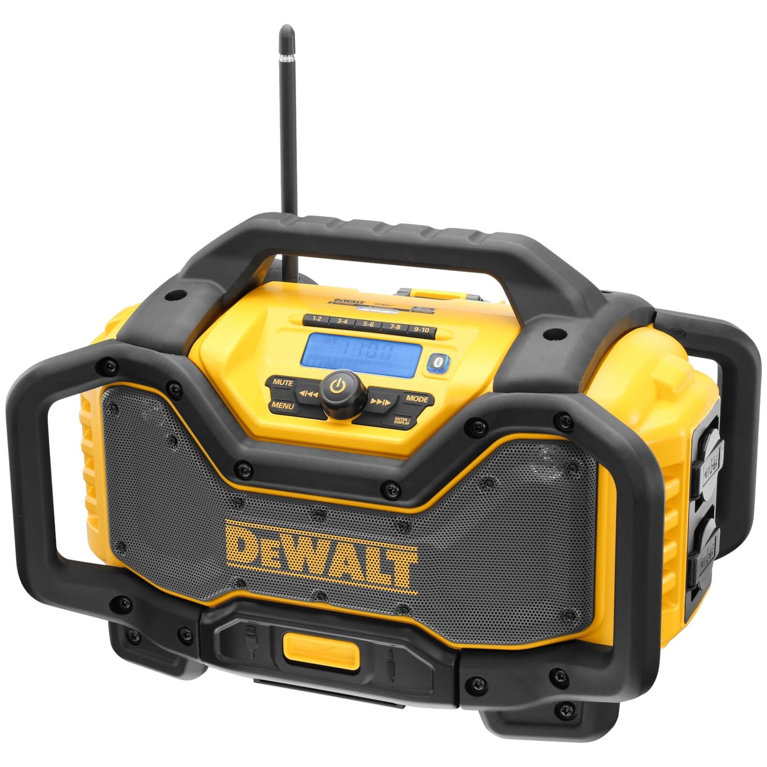 Radio budowlane z ładowarką 18V/54V Bluetooth USB AUX DAB DeWALT DCR027