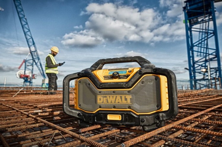 Radio budowlane DeWALT DCR027 zastosowanie