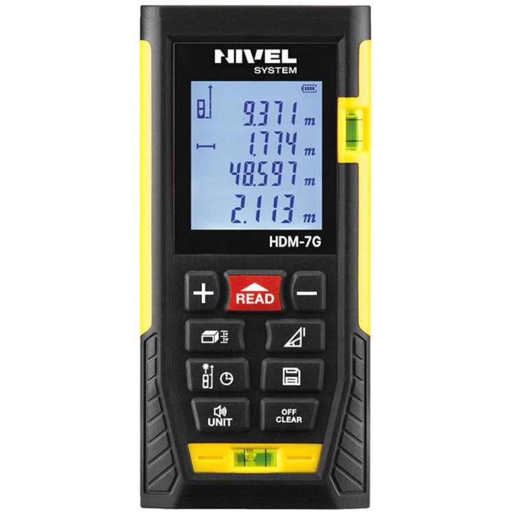 Cyfrowy dalmierz laserowy Nivel System HDM-7G