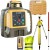 Niwelator laserowy obrotowy 800m Topcon RL-HV2S + Łata + Statyw