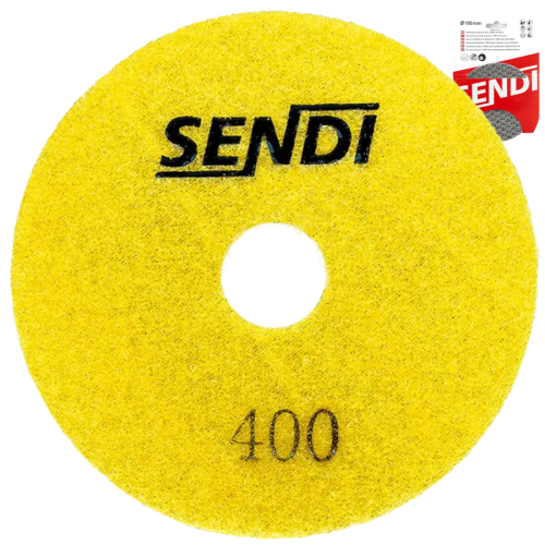 Sendi Dysk krążek polerski T-REX do gresu ceramiki kamienia 100mm G400