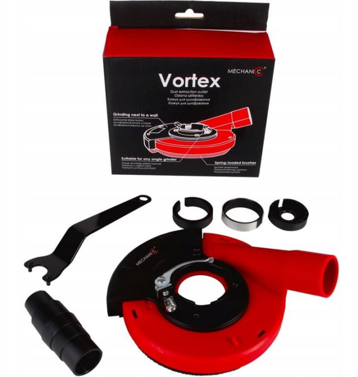 Osłona do odsysania pyłu MECHANIC Vortex i akcesoria