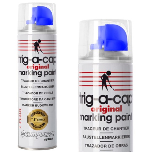 AMPERE Farba geodezyjna TRIG-A-CAP original niebieska 1szt.