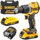 Wiertarko wkrętarka udarowa 18V XR 68Nm 2x 2,0Ah DeWalt DCD100YD2T