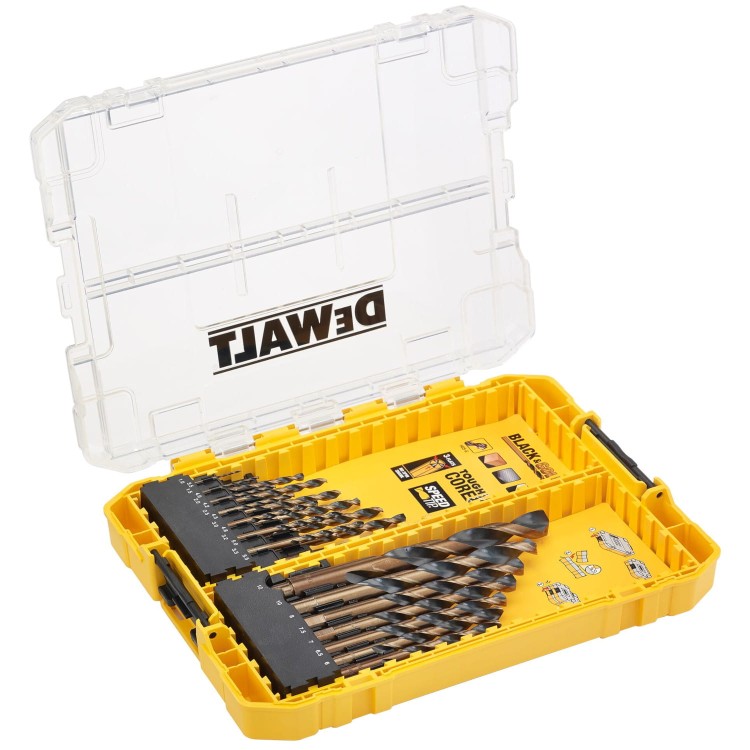 Zestaw wierteł do metalu DeWALT DT70755