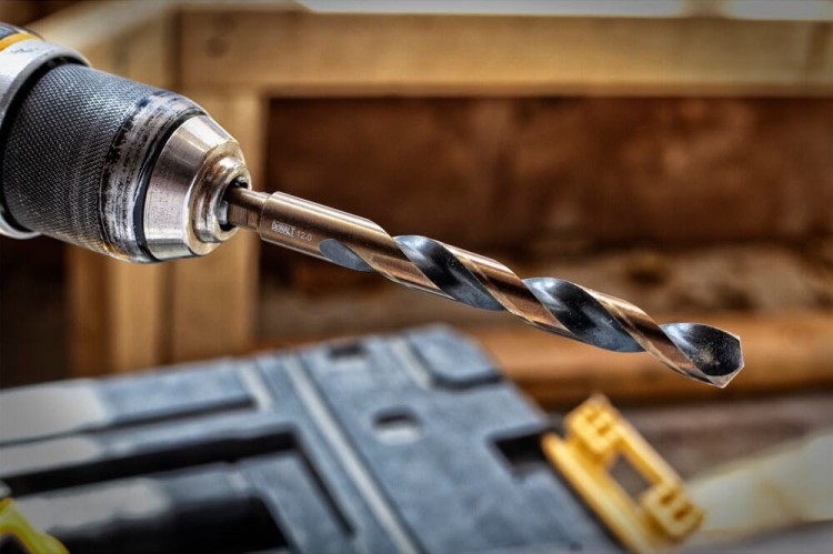 Zestaw wierteł do metalu DeWALT DT70755 zastosowanie