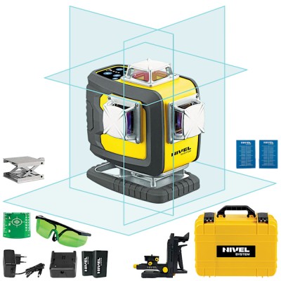NIVEL SYSTEM CL4D-B Laser krzyżowy 4x360 wiązka niebieska