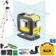 NIVEL SYSTEM CL4D-B Laser krzyżowy 4x360 wiązka niebieska + statyw SJJ-M1 EX
