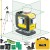 NIVEL SYSTEM CL4D-G Laser krzyżowy zielony 4x360° + tyczka GT-360 + statyw SJJ-M1 EX