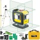 NIVEL SYSTEM CL4D-G Laser krzyżowy zielony 4x360° + tyczka GT-360 + statyw SJJ-M1 EX