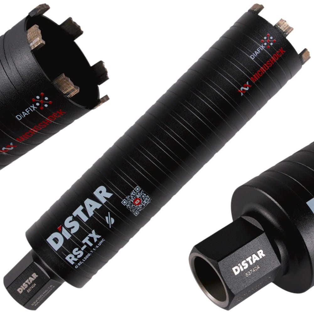 Wiertło diamentowe Otwornica do betonu 82mm 1 1/4 UNC Distar RS-TX