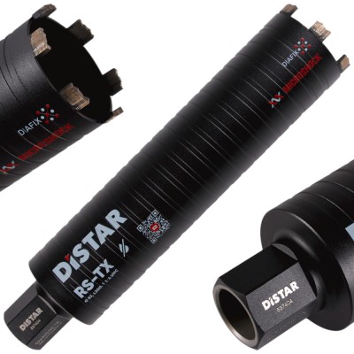 Wiertło diamentowe Otwornica do betonu 82mm 1 1/4 UNC Distar RS-TX