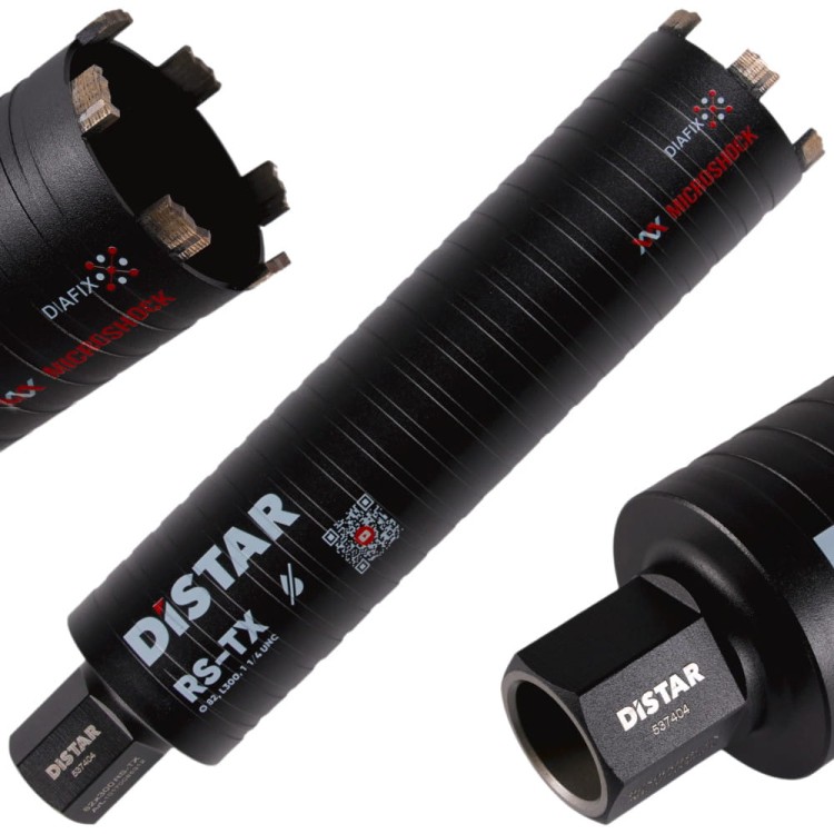 Wiertło diamentowe Otwornica do betonu 82mm 1 1/4 UNC Distar RS-TX