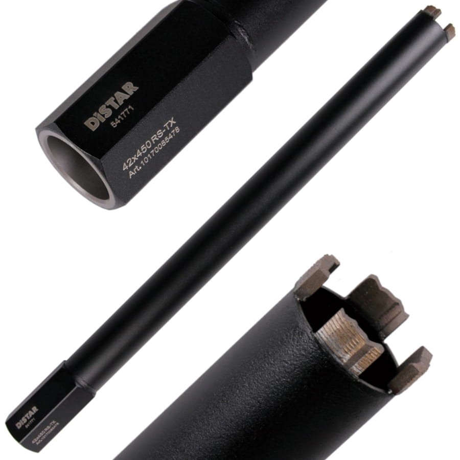 Wiertło diament na sucho DDS-W 042x450x1 1/4 UNC RS-TX Distar