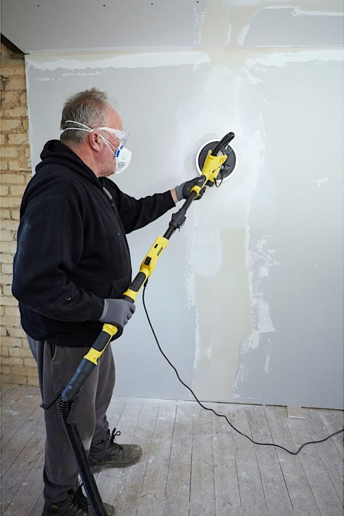 Szlifierka do gipsu Stanley SFMEE500S zastosowanie